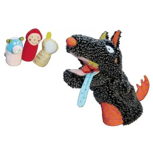 Кукольный театр Ebulobo Волк 20 см (E10016) - фото 2