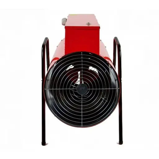 Електрична теплова гармата Vulkan 15 кВт, площа обігріву 150 кв.м., червоний, підлоговий, 380 В (15000 ТП) - фото 1