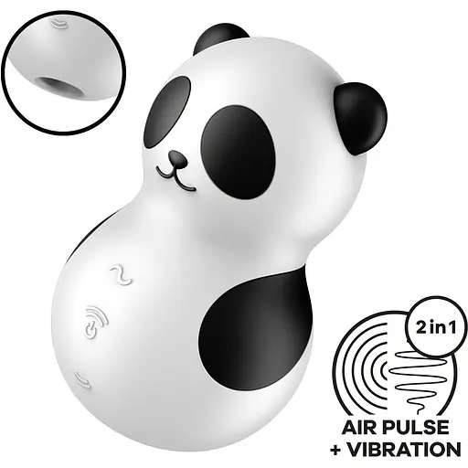 Вакуумний стимулятор Satisfyer Pocket Panda - фото 2