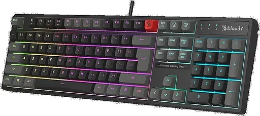 Клавіатура Bloody B230N USB Black (B230N (Black)) - фото 3