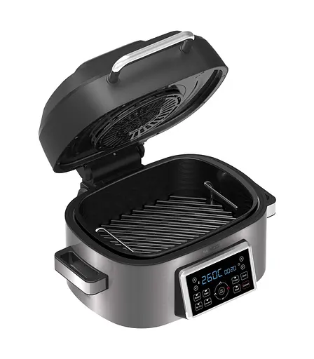 Мультипечь Sencor Vita 1660Вт 6л 40-265°C 7 программ металл/пластик серо-черный - фото 2