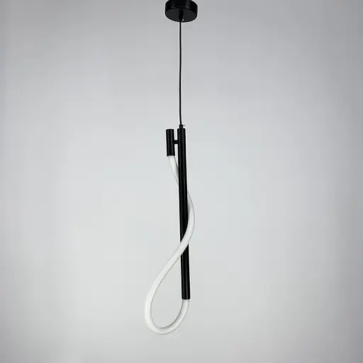 Черный подвес с гибкой LED лентой в корпусе 60 см Ст. CU 22/600 BK | Line F - фото 2