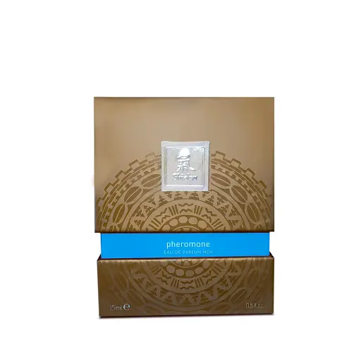 Парфуми чоловічі з феромонами Hot Shiatsu Pheromone Fragrance Men Light Blue 15 мл - фото 3