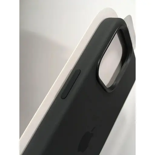 Оригинальный силиконовый чехол Apple Silicone Case MagSafe для iPhone 12 Pro Max Midnight (MHLG3ZM/A) - фото 5