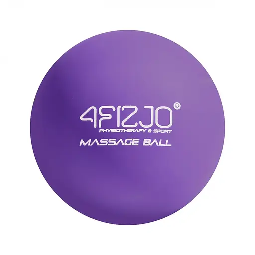 Массажный мяч 4FIZJO Lacrosse Ball 6.25 см Purple 4FJ0322 (P-5907739314307) - фото 1