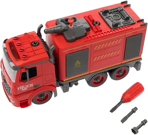 Машинка-конструктор Otamanko Автоконструктор Пожежна ємність для води з помпою - фото 3