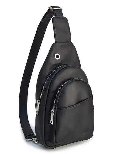 Чоловіча шкіряна сумка через плече Newery sum0026693 - фото 1