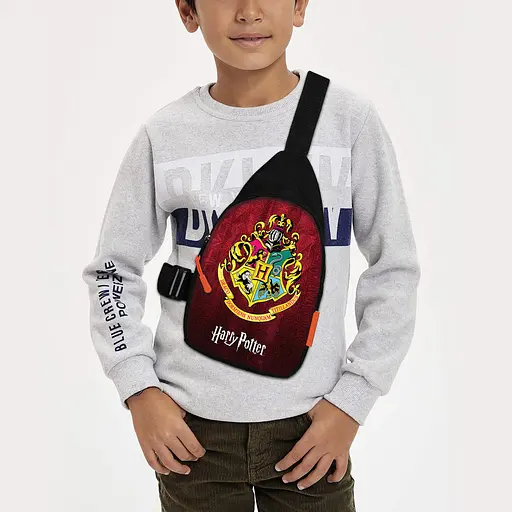Сумка через плече дитяча Гаррі Поттер 29х17 см сумка слінг для хлопчика (2369)) (02055)