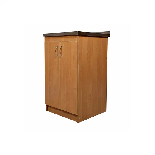 Тумба для кухні з накладною нержавіючою мийкою ЛДСП 50х50х83 см Вільха (52866-01150) - фото 2