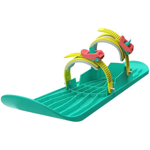 Санки-лыжа Plastkon OneFoot Miniski голубая (4110416103)