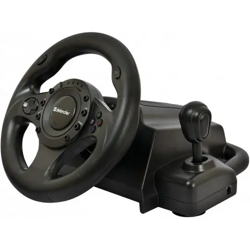 Ігрове кермо Defender Forsage Drift GT USB 12 кнопок Маніпулятор для ігор
