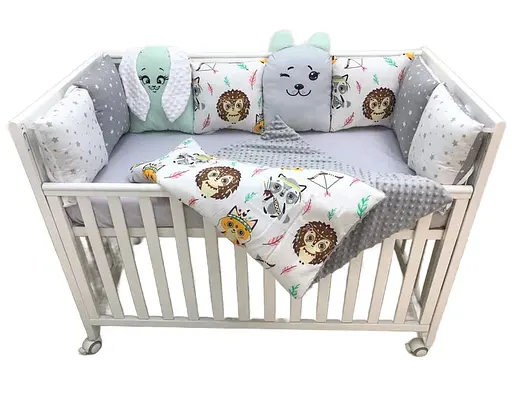 Дитячий набір Moontime у ліжечко "Єноти" - фото 2