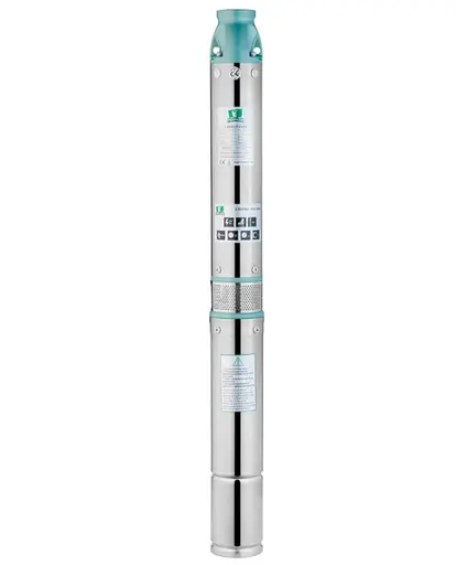 Насос глубинный центробежный многоступенчатый Pumpman 3,5SEM2-10-0,55 кВт Hmax 53 м Qmax 3,5 куб.м 550 Вт (CV033198) - фото 2
