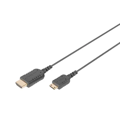 Кабель Digitus HDMI - miniHDMI Ultra HD 2m black