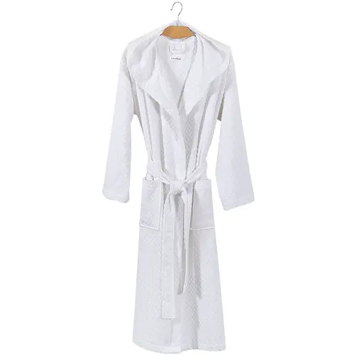 Халат Lotus Home Larna білий S/M (svt-2000022345958) - фото 2