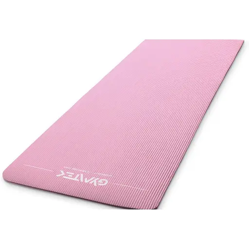 Коврик (мат) для йоги и фитнеса Gymtek NBR 1,5см розовый - фото 3