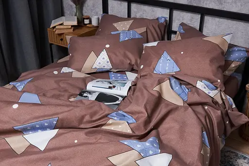 Пододеяльник Moon&Star Микросатин Premium Amber Dream Полуторный Евро 160x220 см - фото 5