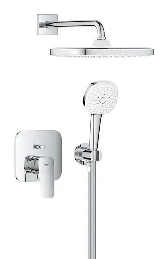 Душова система прихованого монтажу Grohe Cubeo з Tempesta 250 1053360000, Білий - фото 2