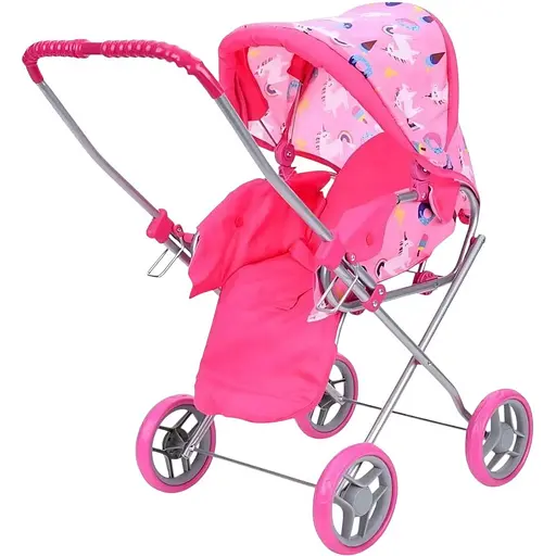 Детская коляска Melogo 9391, поливинилхлорид, от 3-х лет, 48,5x36x49 см, розовый