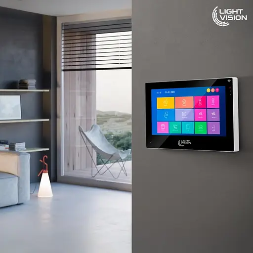 Видеодомофон 7" WiFi Tuya Light Vision SINGAPORE (AI) FHD Black (82-00241) - фото 9