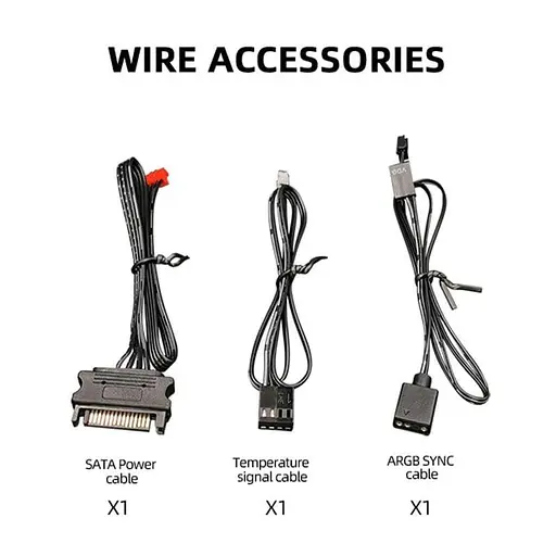 Контролер Coolmoon PWM ARGB controller (CM-PA1-W) White - фото 3