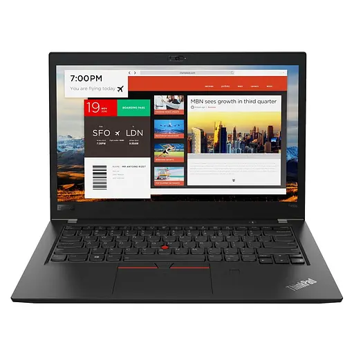 Ноутбук Lenovo ThinkPad T480S FHD Touch (i5-8350U/16/256SSD) - Class B "Б/В" - фото 1