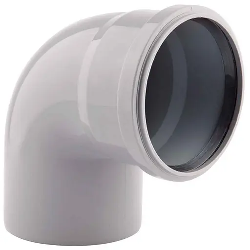 Коліно каналізаційне PPR TA Sewage 50, 90° TASEBPP9050 - фото 1