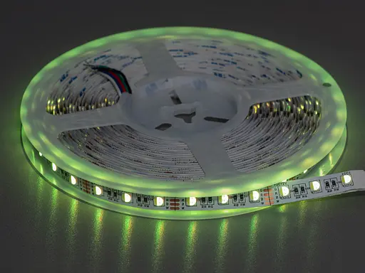 Світлодіодна стрічка 12В, 60діодів на метр, 10мм, RGB - фото 3