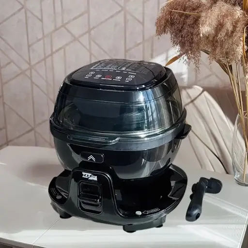 Аэрофритюрница Zepline ZP-140 на 10л с функцией вращения Smart с сенсорным управлением 4000Вт - фото 8