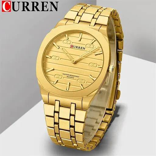 Наручний годинник чоловічий 8444 Gold Curren acs0031423 - фото 2