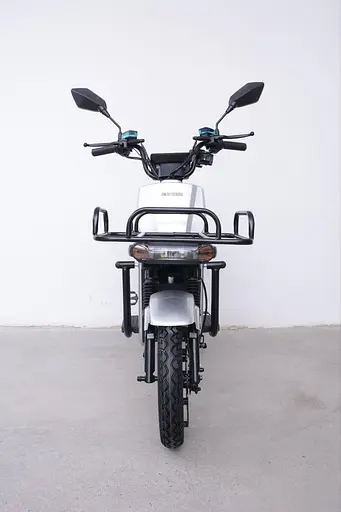 Електроскутер Вантажний з двома великими багажниками Crosser SUPER MAX 1200W | 60V30AH Li-Fe | USB зарядка Сірий  - фото 4