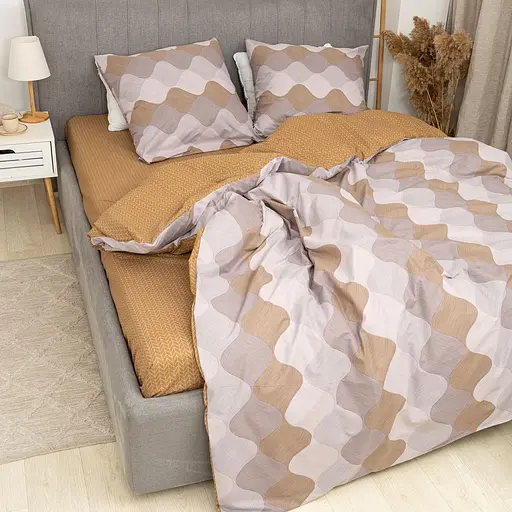 Комплект постільної білизни Viluta євро ранфорс 24336-ev5070 - фото 4