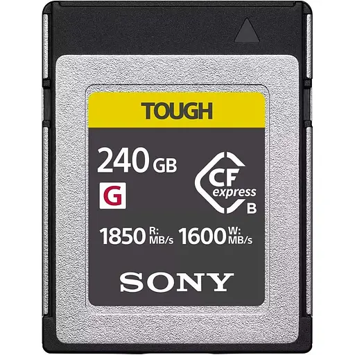 Карта памяти Sony CFexpress Type B 240GB R1850/W1600MB/s Tough - фото 1