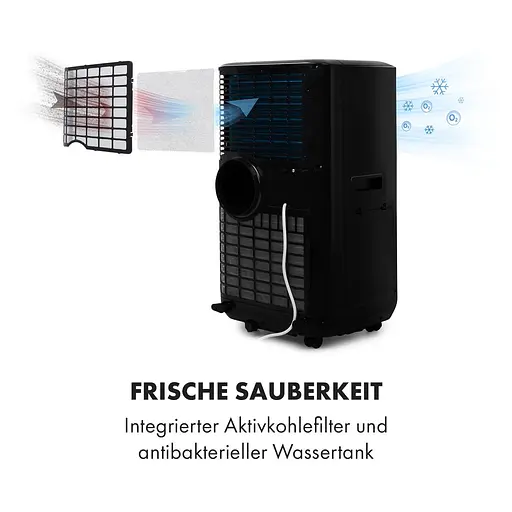 Мобильный кондиционер Klarstein Max Breeze Smart 57-95 м² (10035742) - фото 6