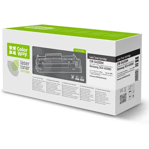 Картридж Samsung SCX-D4200A, Black, SCX-4200/4220, 3000 стор, ColorWay (CW-S4200M)