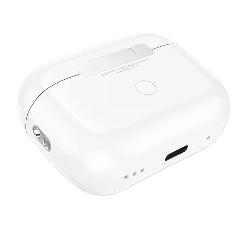 Беспроводные TWS наушники Hoco EW72 Lite, вакуумные, BT5.4, 30mAh, 350mAh, 4h, white - фото 5