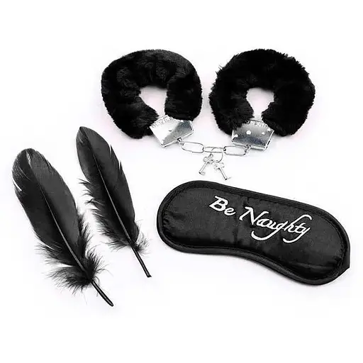 Ігровий набір BDSM Color Flirt для нових відчуттів Чорний