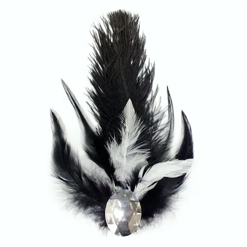 Заколка з пір'ям - фото 1