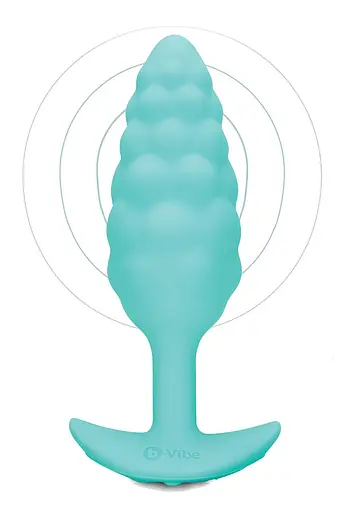 Анальна пробка B-Vibe Bump 12 см (м'ятний) - фото 2