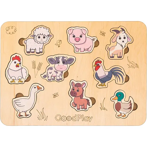 Пазл-сортер GoodPlay Ферма (PS-4-013)