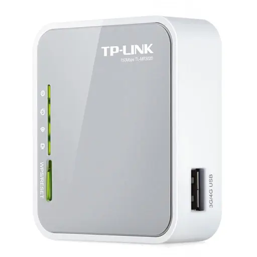 Роутер TP-Link TL-MR3020 N300 White 802.11n (TL-MR3020) - фото 1