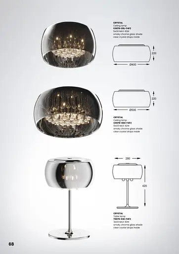 Люстра Zuma Line C0076-05L-F4FZ CRYSTAL - фото 4