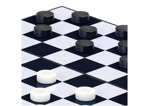 Настільна гра CAYRO Магнітні шашки малі (поле 16х16 см) (406) - фото 3