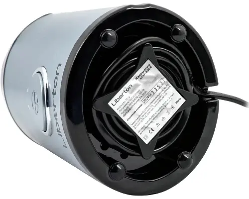 Кофемолка Liberton LCG-2306, Blue, 150Вт, 50г, блокировка включения при снятой крышке, корпус пластик, нож из нержавеющей стали - фото 4