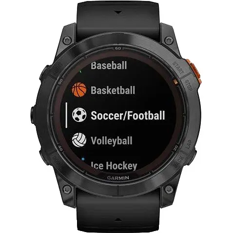 Смарт-годинник Garmin Fenix 7X Pro Solar Slate Gray w. Black Band (010-02778-00/01) - фото 8