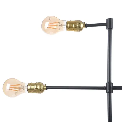 Люстра Brille лофт підвісна E27 60W BK (BL-348S/9) - фото 3