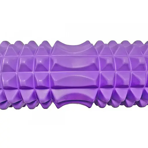 Масажний ролик Grid Roller v.1.2 EasyFit EF-2022-V 33 см, Фіолетовий - фото 2