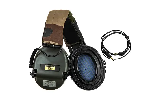 Активные наушники Sordin Supreme Pro X с LED фонарем - фото 4