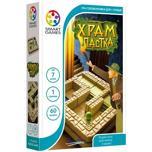 Настольная игра Smart Лабиринт (Temple Trap) (укр.) (SG437UKR) - фото 1