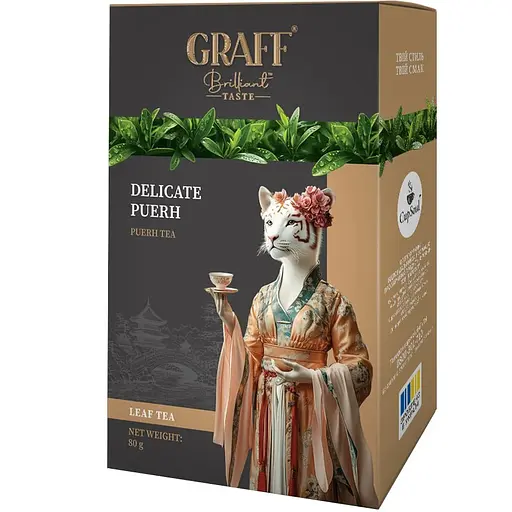  Чай Graff Delicate Puerh листовий 80 г